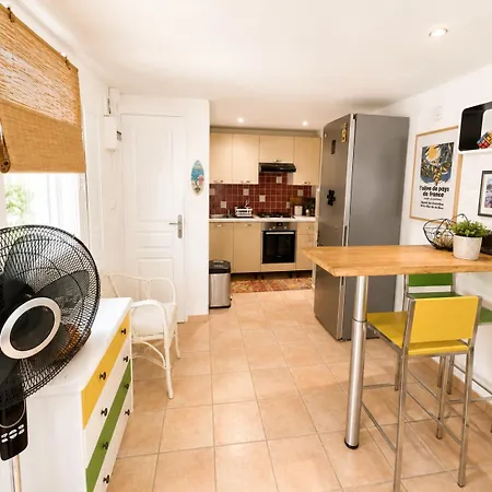 La Cigalière, T3, 6p, Ac, Pk, Piscine&terrasse Villa