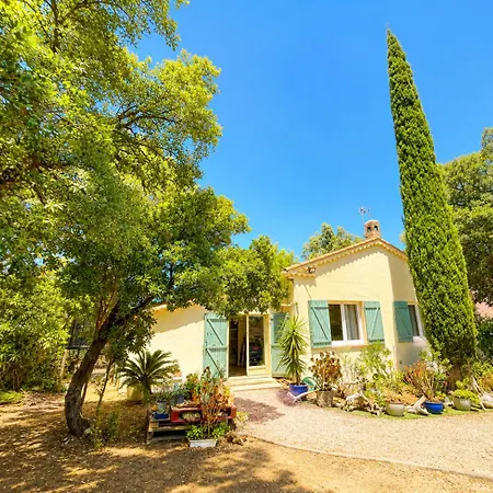 Villa La Cigalière, T3, 6p, Ac, Pk, Piscine&terrasse *